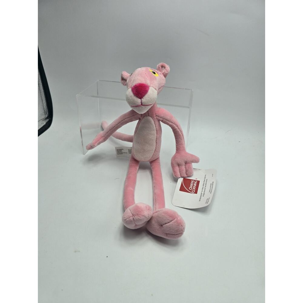 Owens Corning Pink Panther Plush Stuffed Animal 13in Animation MGM Studios